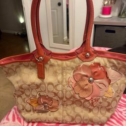 Coach Floral Bag