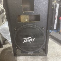 15” Sheffield Speaker In Peavey Cabinet With Grill And Mounting Hardware