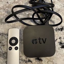 Apple TV (3rd Generation) HD Media Streamer - A1469 w/Remote - Fully Functional