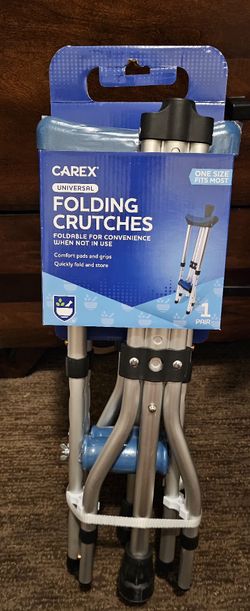 CAREX UNIVERSAL FOLDING CRUTCHES
