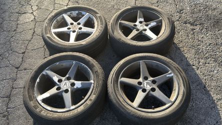 Acura or Honda 16x6.5 Inch aluminum Stock Wheels 5 On 4.5 Lug pattern