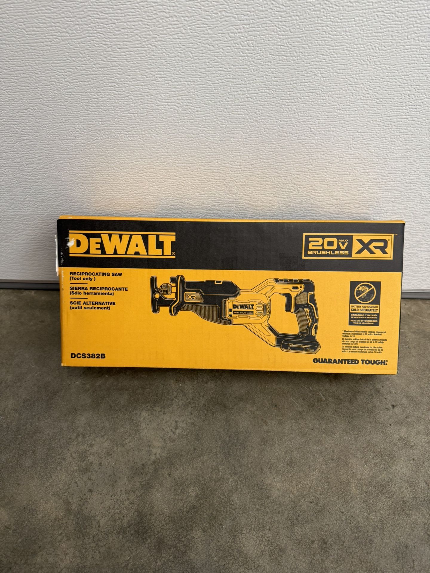 DEWALT XR 20-volt Max Variable Speed Brushless Cordless Reciprocating Saw Item #(contact info removed) | Model #DCS382B