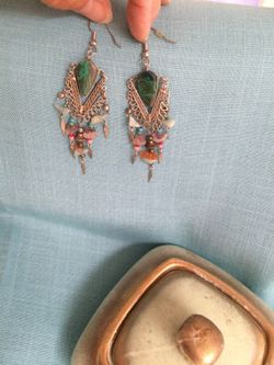 Turquoise Dangling Earrings