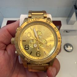 Nixon 51-30 Chrono Gold