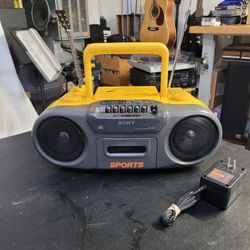 Vintage SONY SPORT BOOMBOX 
