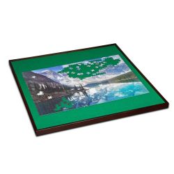 1500 Piece Square Spinning Lazy Susan Wooden Jigsaw Puzzle Table - Puzzle Board | 34” X 34” Jigsaw Puzzle Board Portable - Portable Puzzle 