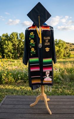 Sunflowers Graduation Stole