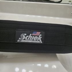 Schiek Sports Model 2004 Nylon 4 3/4" Weight Lifting Belt - Black