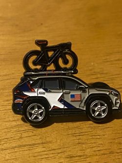 USA Cycling RAV4 enamel pin