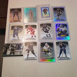 Lot Of 12 NHL cards