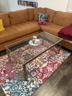Orange Sectional Sofa
