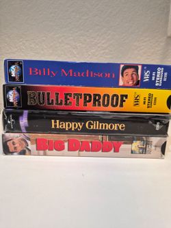Adam Sandler VHS Lot of 4