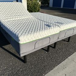 Brand New King Size Bed ! Cariloha Resort mattress with Resort Comfort Base! Split King Adjustable Free Delivery
