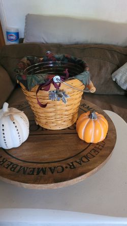 Vintage Longaberger Fall basket