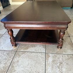 Dark Brown Solid wood coffee table