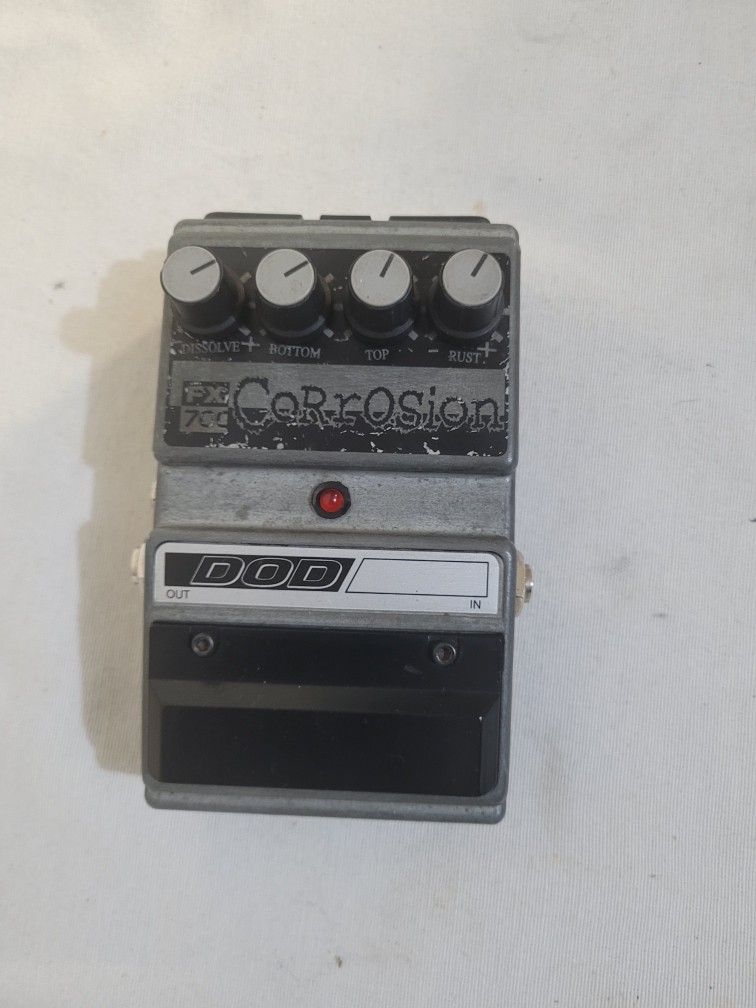Vintage DOD Corrosion FX70C High Gain Distortion Pedal 