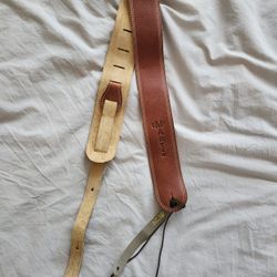Martin Guitar Strap Ball Glove Leather & Suade