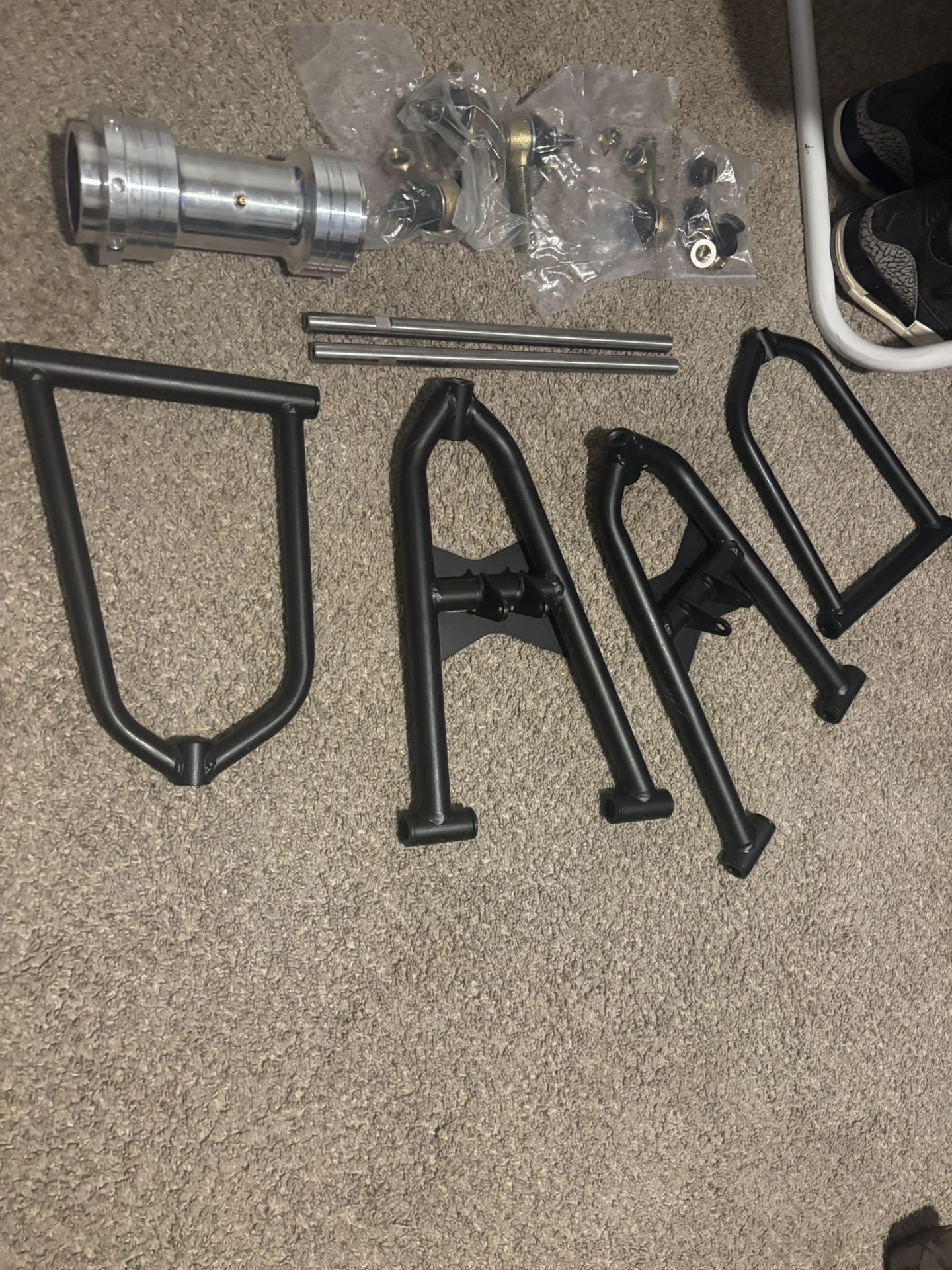 Banshee A arms kit and axle carrier and swing arm