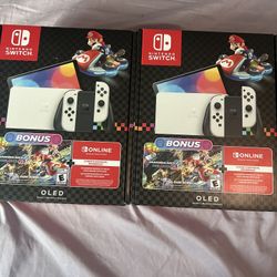 Nintendo Switch OLED w Mario Kart Bonus 