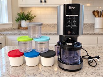 Ninja CREAMi 7-in-1 Ice Cream Maker + 6 Containers