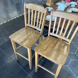 Sturdy Wooden Chair 