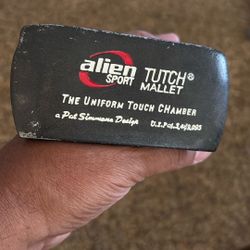 Alien Sport Tutch Mallet Putter 35 “Graphite 