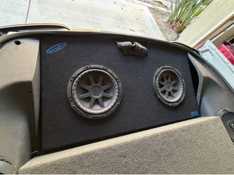 Custom 10” Subwoofer Box w/ 2 Subs – 1(contact info removed) Camaro SS Fbody