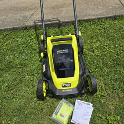 Brand New Ryobi 20" 40v Push Mower 