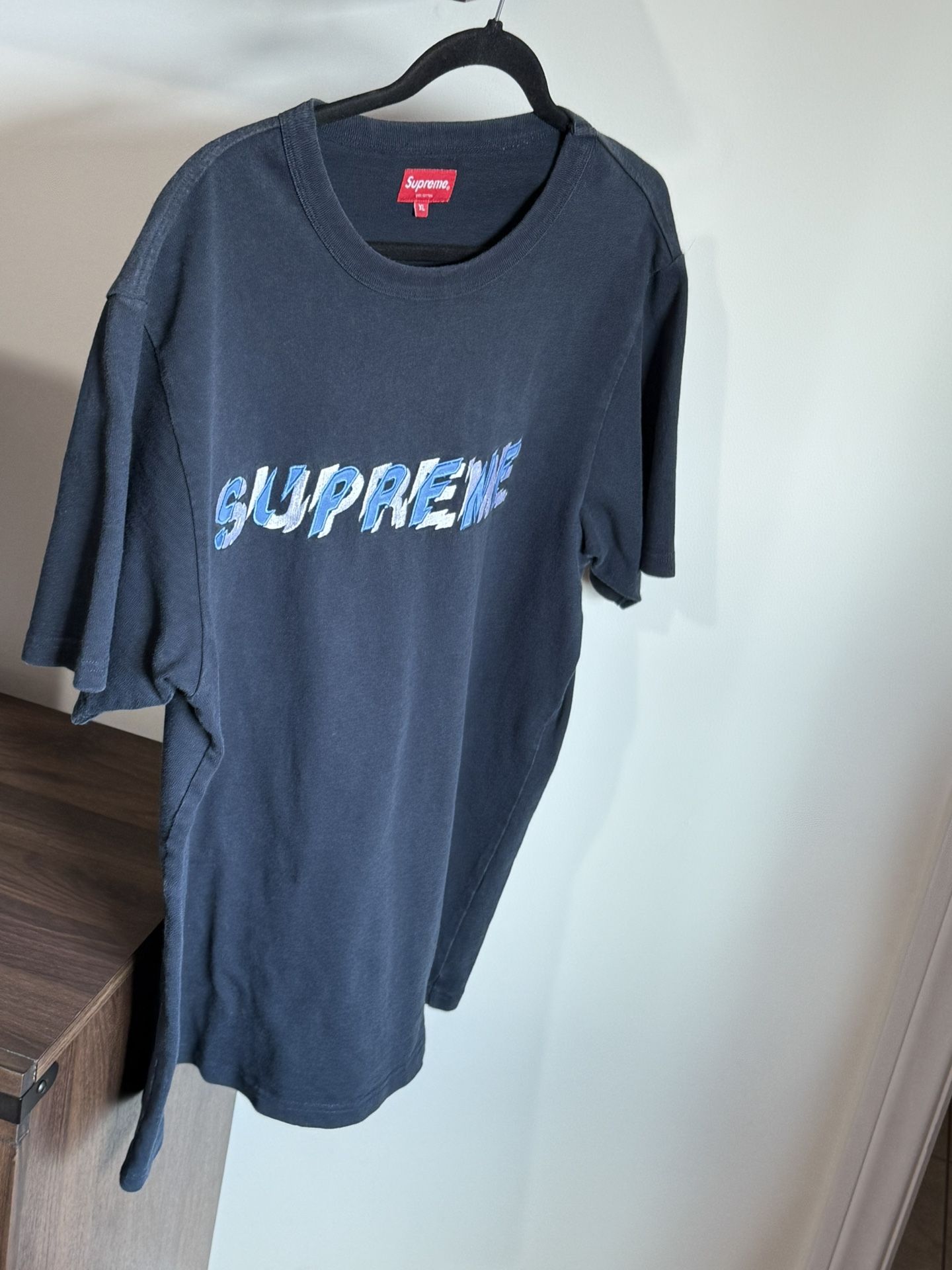 Supreme Blue/ White Xl