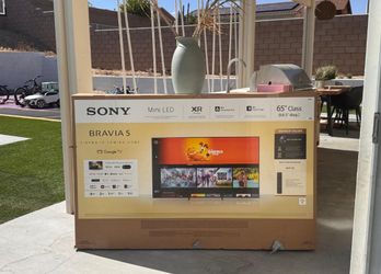 65” Sony mini led hdr 4k TV