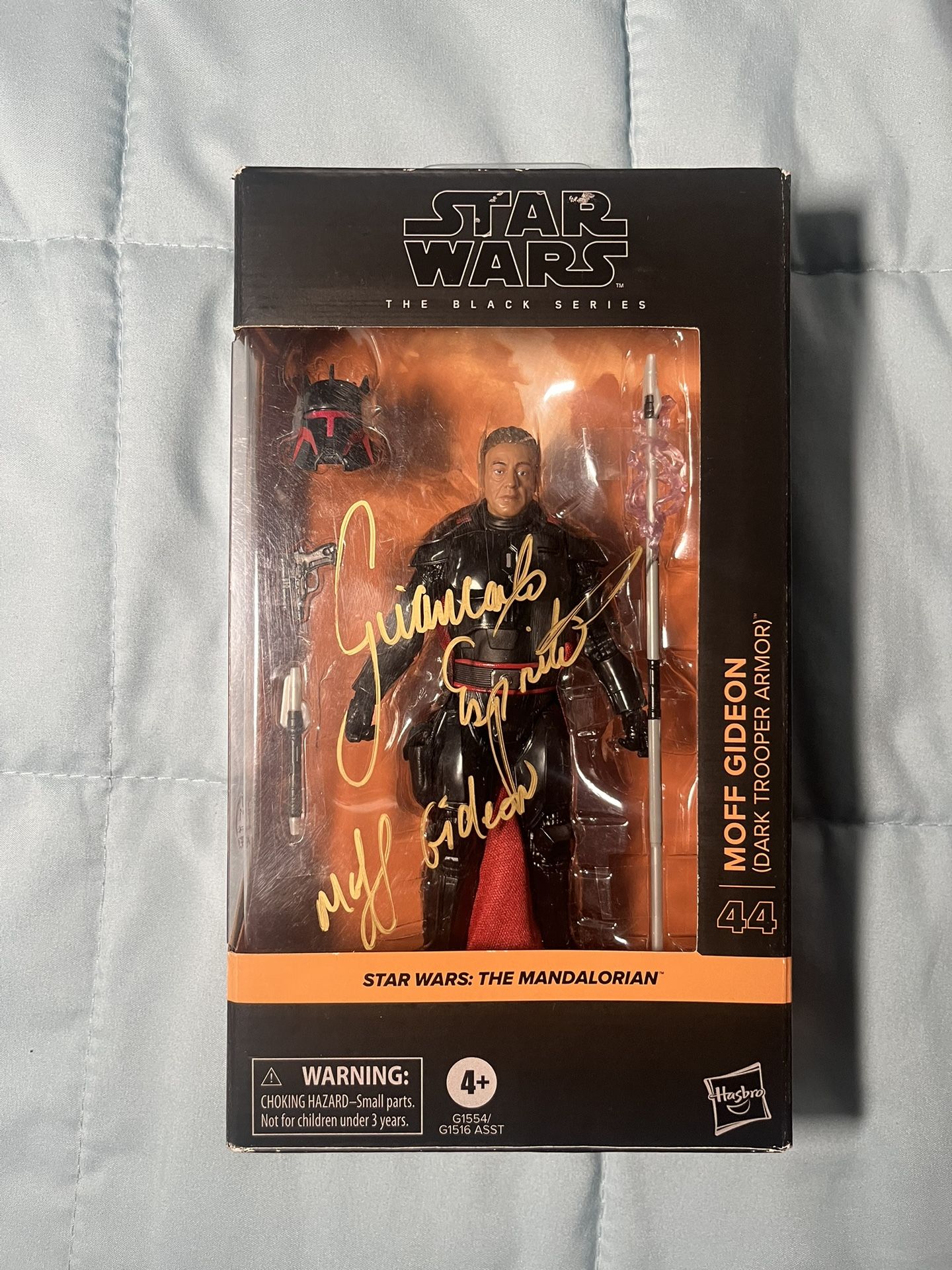 Giancarlo Esposito Autograph Black Series Figure