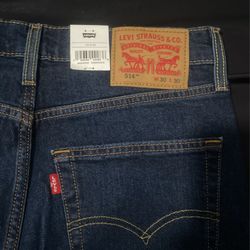 30x30 Levi’s Men’s 514 Relaxed Straight Jeans