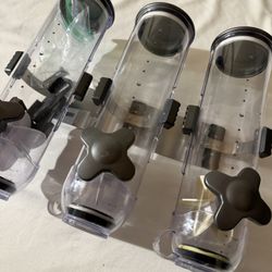 Wall-Mounted Dry Food Dispenser (3 Canister Set) – Honey Can Do / SmartSpace