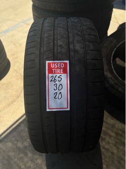 1 Yokohama used tire 265 30 20