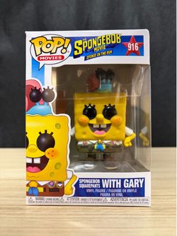 Funko Pop! Vinyl: The SpongeBob Movie: Sponge on the run - SpongeBob SquarePants With Gary #916
