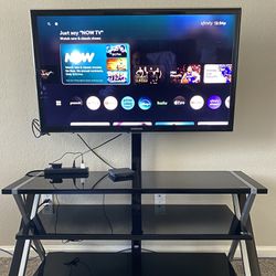 TV Stand W/55 Inch TV