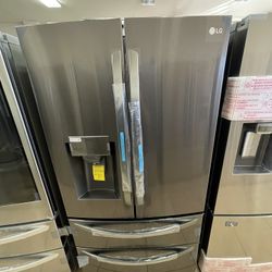Lg French Door SmartThinQ Refrigerator In Perfect Condition 