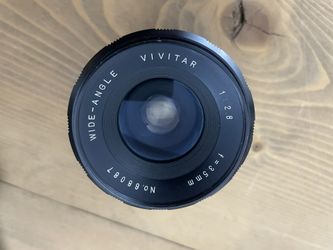 vivitar 35mm f2.8 manual lens minolta mount