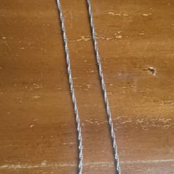 3mm Silver Rope Chain