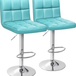 Blue Bar Stools 