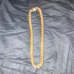 12mm 18kt Gold plated Miami Cuban