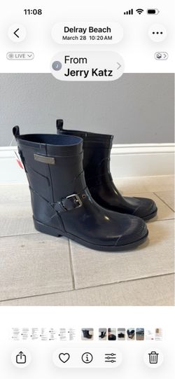 Coach Rain boots  New!