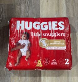 Giant pack of Huggies size 2 diapers