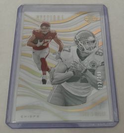2018 Panini Illusions Mystique Gold #MQ-TK Travis Kelce /299 Kansas City Chiefs