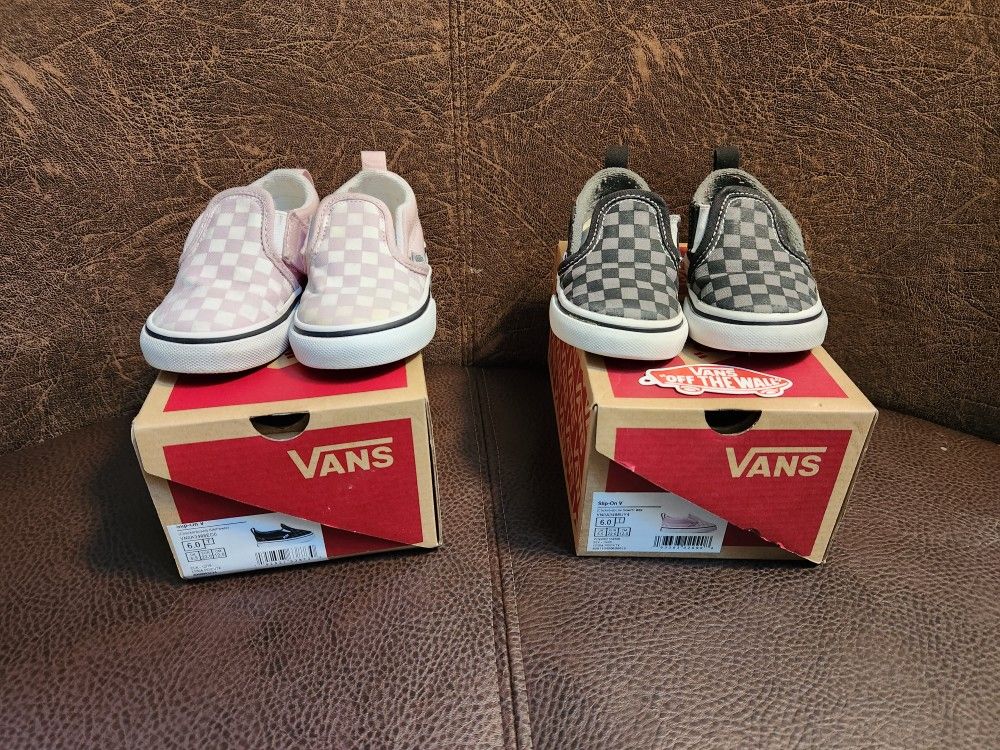 Kids Van's Shoes 