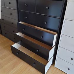 Six Duplex Drawers Jumbo Dresser 