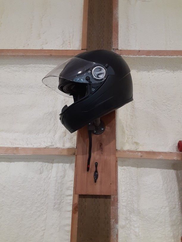 Motorcycle Helmet And Jacket Hanger