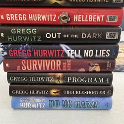 8 Greg Hurwitz Hardback Books