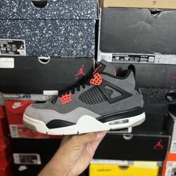 Jordan Infrared 4s size 9.5 USED But Clean