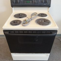Electric stove with warranty 
